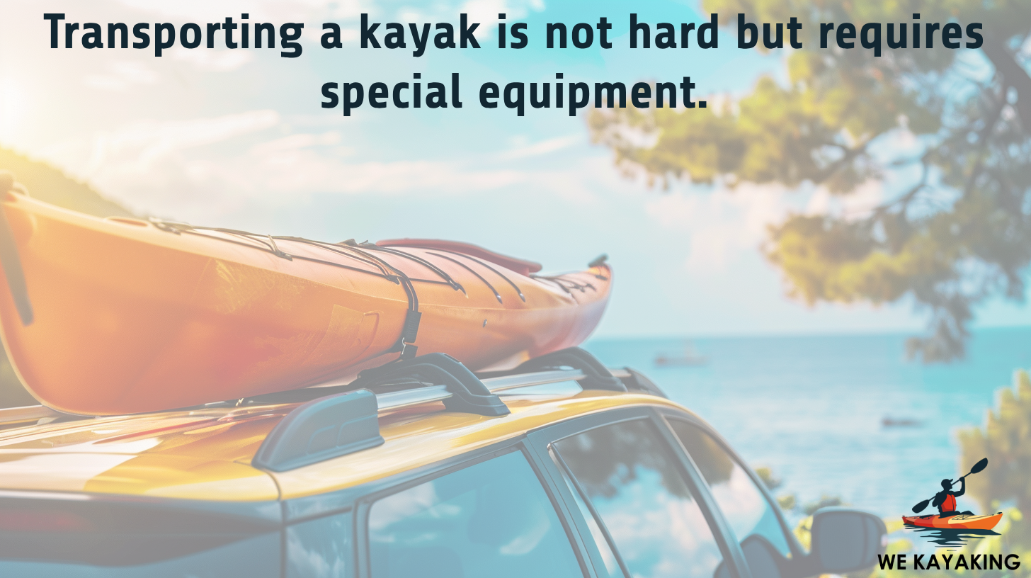 transporting a kayak